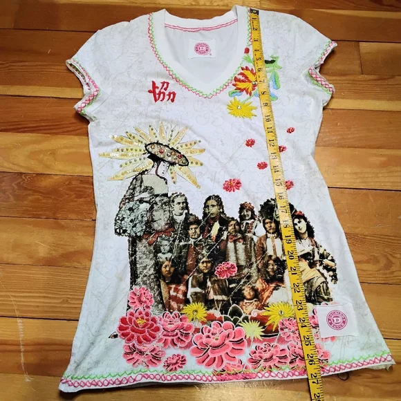 Double D Ranch Cotton Embroidered Top - Picture 4 of 10